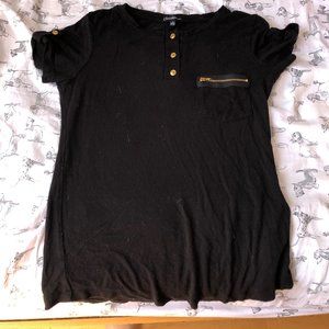 Chocolate USA Short-Sleeve Button-up